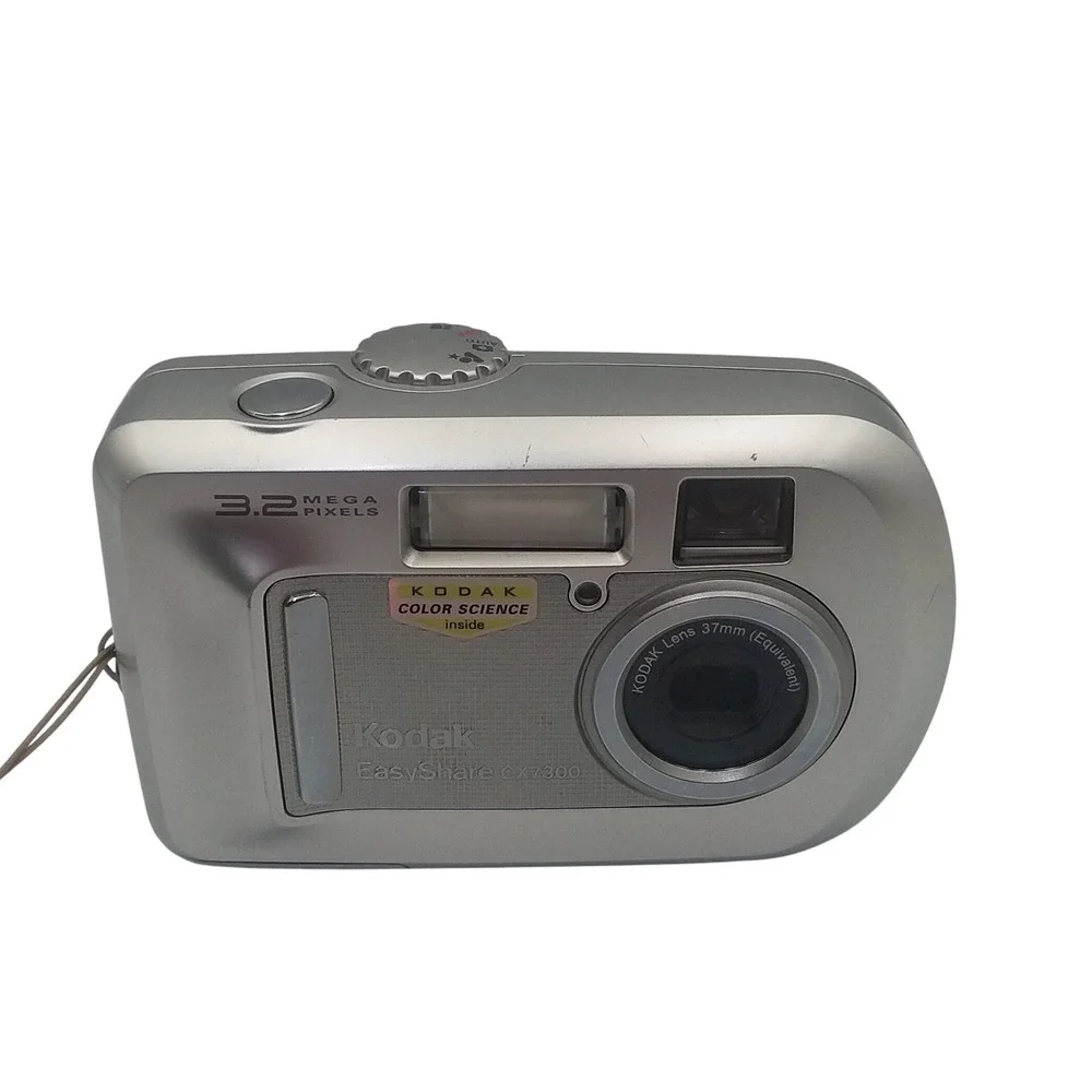 Kodak EasyShare CX7300 3.2MP Digital Camera & Manual Silver‎ - Tested Working